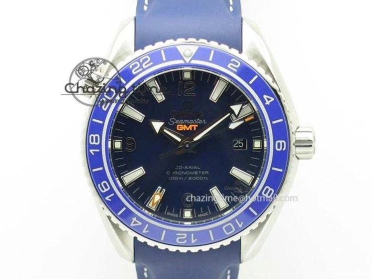 0509 Trendsetting Speedmaster ’57 SS Chrono AXF Best Edition RG Bezel Black Dial on Black Leather Strap A 8283